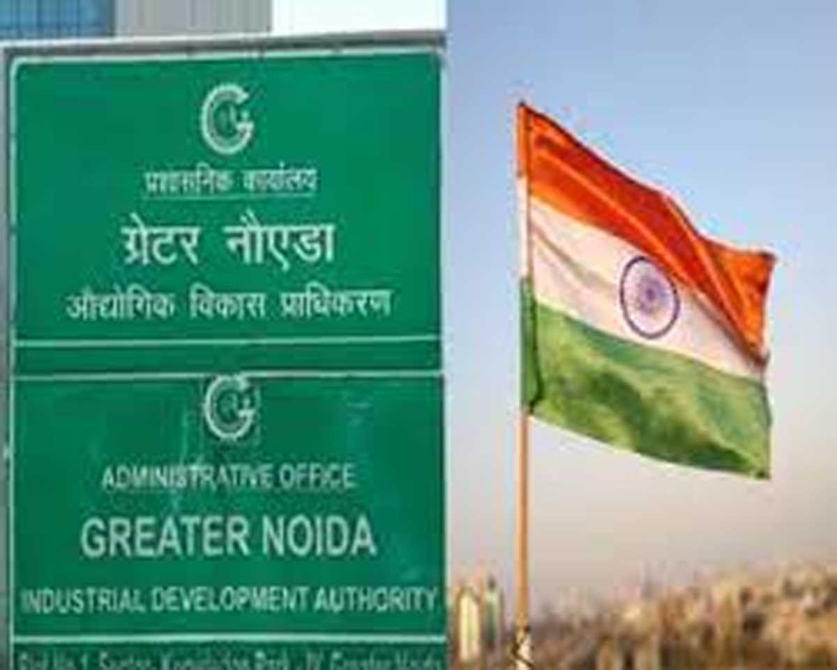 हर घर तिरंगा अभियान के तहत सवा लाख तिरंगा बांटेगा ग्रेनो प्राधिकरण